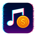 icon_music_coin_digital_glitch icon preview