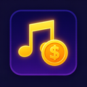 icon_music_coin_glow_effect icon preview