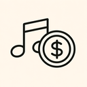 icon_music_coin_line_art icon preview