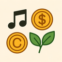 icon_music_coin_organic icon preview