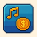 icon_music_coin_pixel_art icon preview