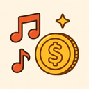 icon_music_coin_playful icon preview