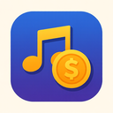 icon_music_coin_rounded icon preview