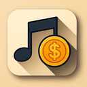 icon_music_coin_shadow_effect icon preview