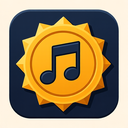 icon_music_coin_sharp_edges icon preview