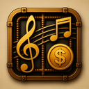 icon_music_coin_steampunk icon preview