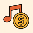 icon_music_coin_vector icon preview