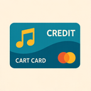 icon_music_credit_card_flat_design icon preview