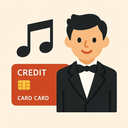 icon_music_credit_card_formal icon preview