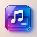 icon_music_credit_card_glassy icon preview