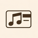 icon_music_credit_card_minimalist icon preview
