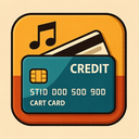 icon_music_credit_card_retro icon preview
