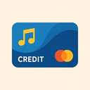 icon_music_credit_card_rounded icon preview