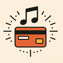 icon_music_credit_card_symmetrical icon preview