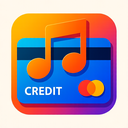 icon_music_credit_card_vibrant_colors icon preview