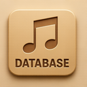 icon_music_database_embossed icon preview