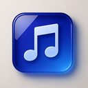 icon_music_database_glassy icon preview