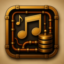 icon_music_database_steampunk icon preview