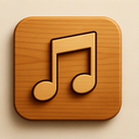 icon_music_database_wooden icon preview