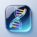 icon_music_dna_strand_glassy icon preview