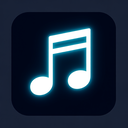 icon_music_dna_strand_glow_effect icon preview