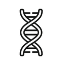 icon_music_dna_strand_minimal_outline icon preview