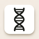 icon_music_dna_strand_minimalist icon preview