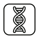 icon_music_dna_strand_outline icon preview