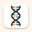 icon_music_dna_strand_simplified icon preview