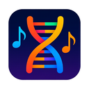 icon_music_dna_strand_vibrant_colors icon preview