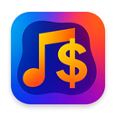 icon_music_dollar_sign_abstract icon preview