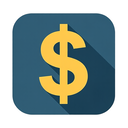 icon_music_dollar_sign_flat_design icon preview