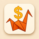 icon_music_dollar_sign_origami icon preview