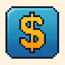 icon_music_dollar_sign_pixel_art icon preview