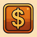 icon_music_dollar_sign_retro icon preview
