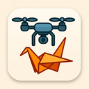 icon_music_drone_origami icon preview