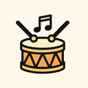 icon_music_drum_asymmetrical icon preview