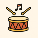 icon_music_drum_filled icon preview