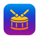 icon_music_drum_gradient icon preview