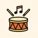 icon_music_drum_symmetrical icon preview