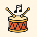 icon_music_drum_vector icon preview