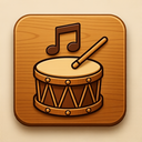 icon_music_drum_wooden icon preview