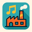 icon_music_factory_flat_design icon preview