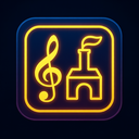 icon_music_factory_glow_effect icon preview