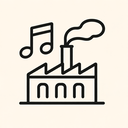 icon_music_factory_minimal_outline icon preview