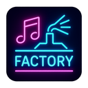 icon_music_factory_neon icon preview