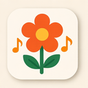 icon_music_flower_abstract icon preview
