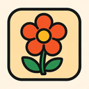 icon_music_flower_bold icon preview