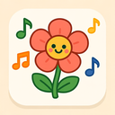 icon_music_flower_cartoon icon preview