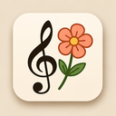 icon_music_flower_elegant icon preview